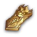 Gold Arm Guard - metal - Transparent Layer PNG