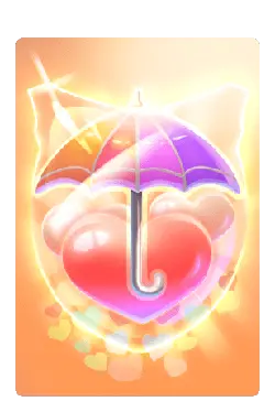 Heart Umbrella - romantic - Transparent Layer PNG