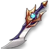 Sword of Purple Light - No Background PNG