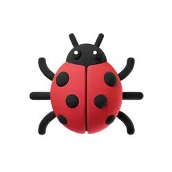 Ladybug - red - High Quality PNG