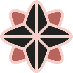 Four Petals Flower - symmetry - PNG