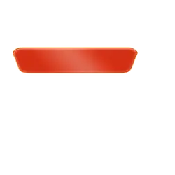 Red Button - simple - Curated PNG