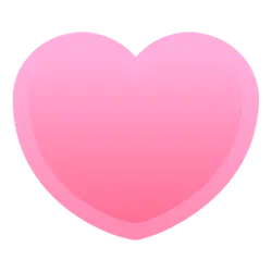 Pink Heart Emoji - heart - emoji - No Background PNG
