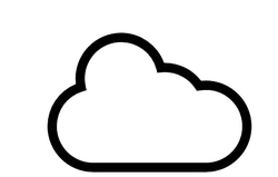 Cloud - symbol - Curated PNG