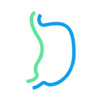 Apple - neon light - No Background PNG
