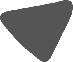 Gray Triangle - graphic design - No Background PNG