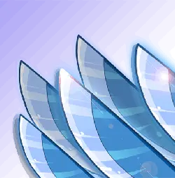 Abstract Wing Design - futuristic - No Watermark PNG
