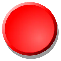 Red Button - red - circle - No Watermark PNG