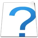 Question Mark - logo - Transparent Layer PNG