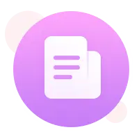 Document Icon - purple - Free Download PNG