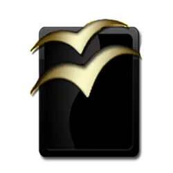 Golden Birds - icon - No Background PNG