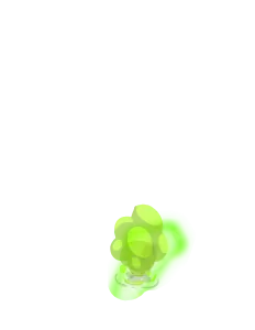 Luminous Object - green - Transparent Layer PNG