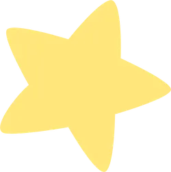 Yellow Star - star - graphic - No Watermark PNG