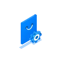 Shopping Bag Gear - gear - PNG Images