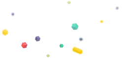 Colorful Geometric Shapes - geometric shapes - digital art - No Background PNG