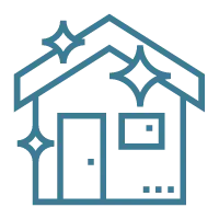 Blue House Icon - Designer Recommended PNG