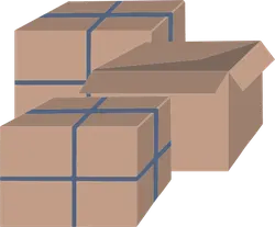 Cardboard Box - logistics - Highly Rated PNG