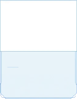Blue Folder - work - No Background PNG