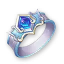 Blue Gem Ring - ring - jewelry - Transparent Background PNG