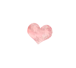 Pink Heart - abstract - simple - Free Download PNG