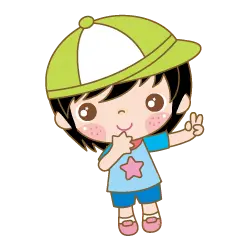 Cartoon Child with Hat - hat - Transparent Layer PNG
