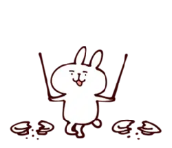 Rabbit Playing Drums - music - Free Download PNG