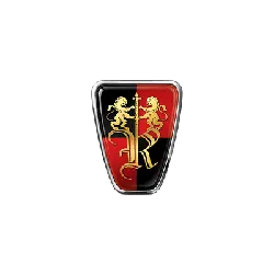 Double Lion Shield - red - Transparent Layer PNG