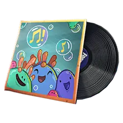 Colorful Cartoon Record Cover - music - Transparent Layer PNG
