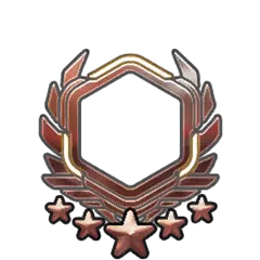 Hexagon Emblem - decorative - No Background PNG