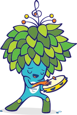 Tree Sprite Playing Drum - music - No Watermark PNG
