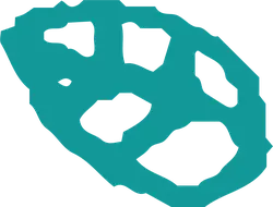 Blue Irregular Shape - irregular - High Resolution PNG