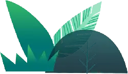 Green Leaf Pattern - graphic design - Transparent Layer PNG