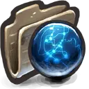 Blue Energy Folder - technology - High Resolution PNG