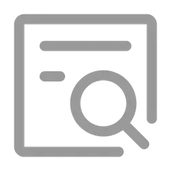 File Search - magnifying glass - High Resolution PNG