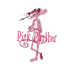 Pink Panther - pink - classic - Free PNG