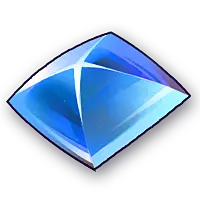 Blue Crystal - smooth - Transparent Layer PNG