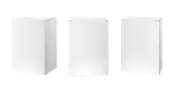 White Boxes - paper carton - Lossless PNG