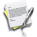 Pen and Paper - study - No Background PNG