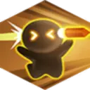 Little Black Hero - game character - Free PNG