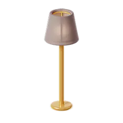 Lamp - modern - yellow - Free Download PNG