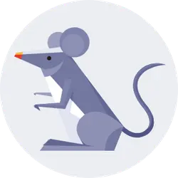 Gray Mouse - gray - No Watermark PNG
