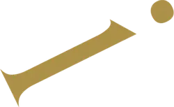 I - gold - High Resolution PNG
