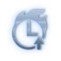 Flame Clock - logo - High Resolution PNG