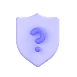Purple Shield with Question Mark Icon - icon - PNG Images