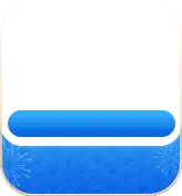 Blue Button - design - icon - Transparent Layer PNG