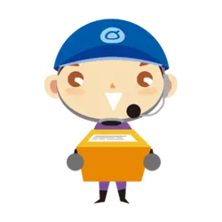 Courier - headphones - PNG
