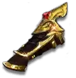 Golden Staff - magic - golden - No Background PNG