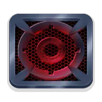 Red Speaker Icon - red - Free PNG