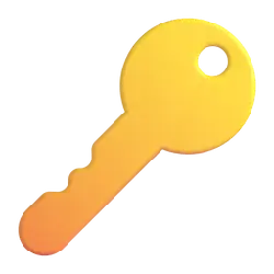 Key - gradient - Transparent Background PNG
