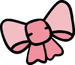 Pink Bow - decorative item - Free Download PNG